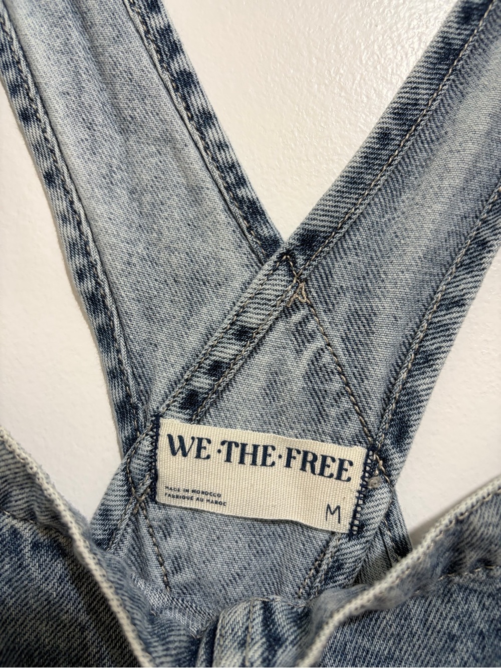 Free People Ziggy Overalls Powder Blue - Picture 4 of 5